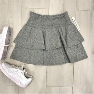 NWT Aqua Bloomingdale’s Exclusive Jersey Tiered Skirt